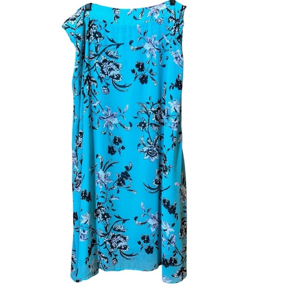 Floral Maxi Skirt in beautiful blu hues, size 18/20 - Picture 4 of 8